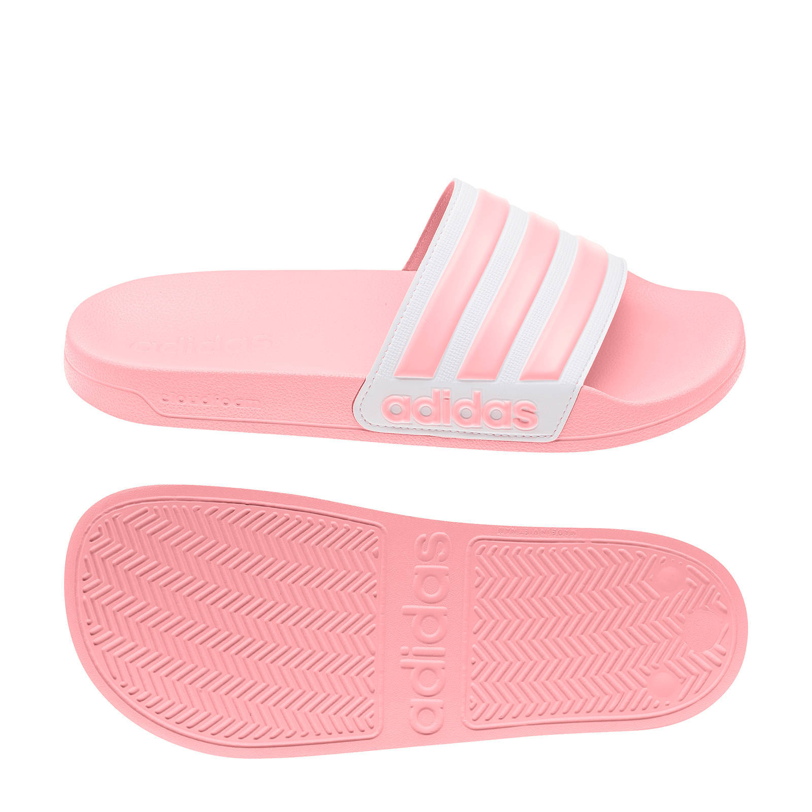 adidas Performance Adilette Shower badslippers roze | wehkamp adidas Performance Adilette Shower badslippers roze | wehkamp