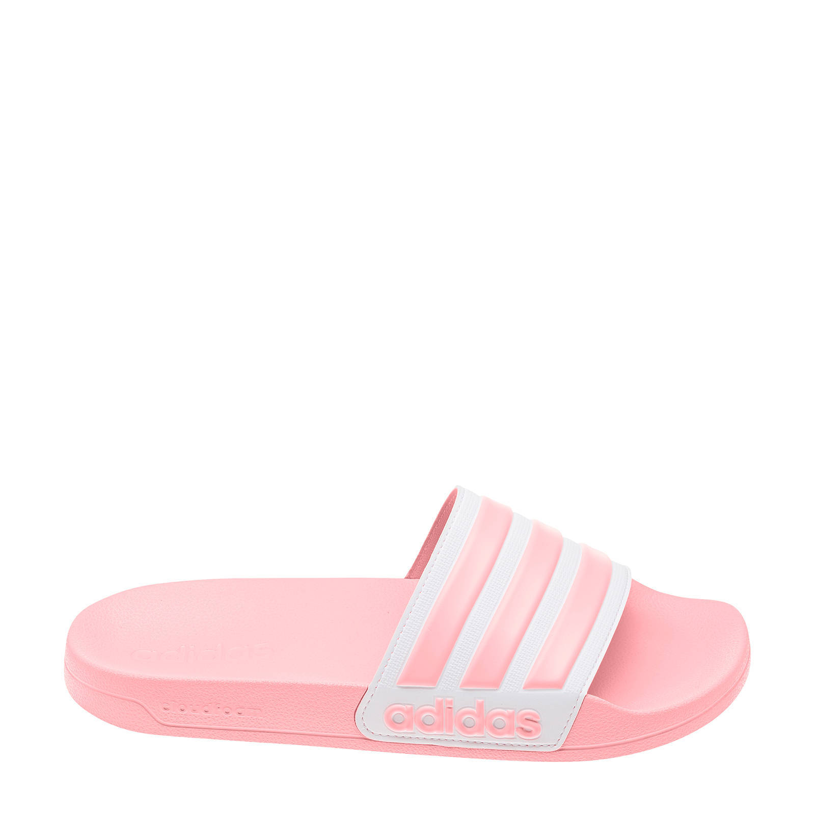 adidas Performance Adilette Shower badslippers roze | wehkamp