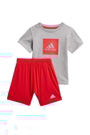sportset grijs/rood