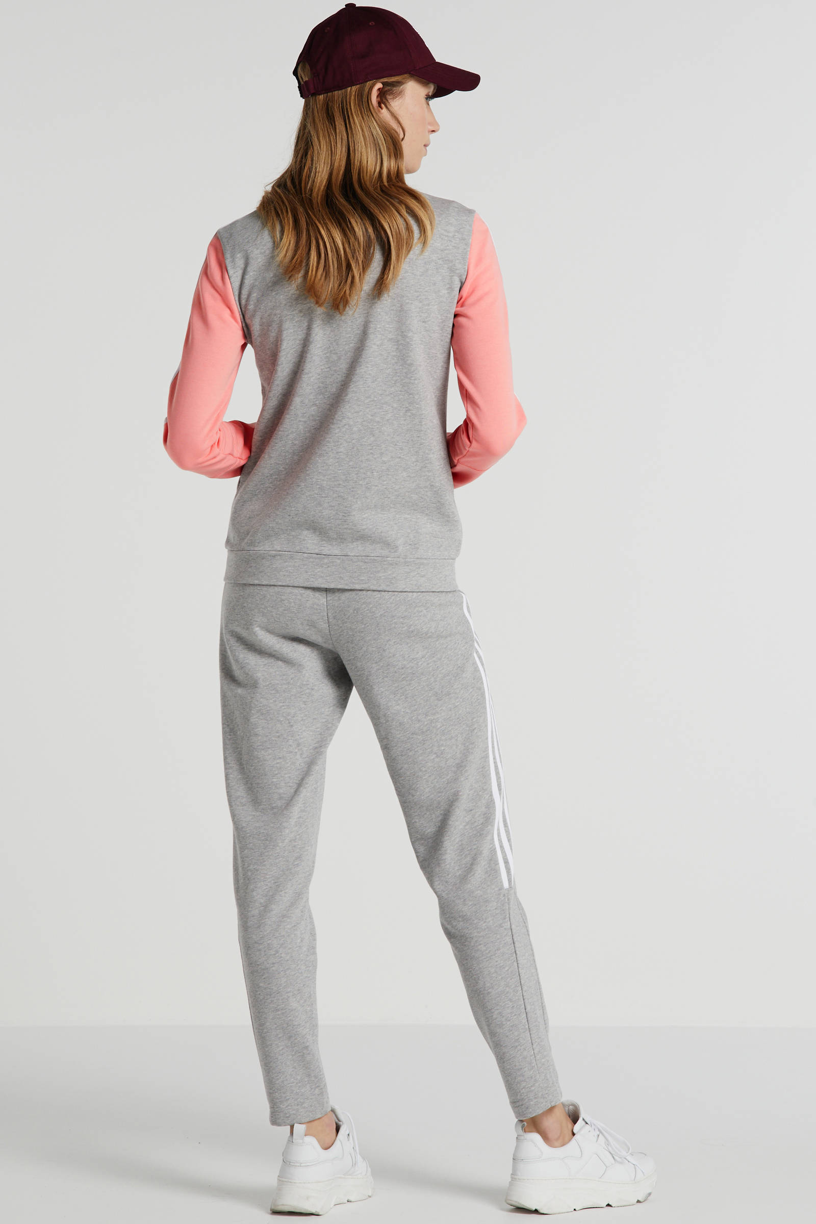 nike performance grijs roze