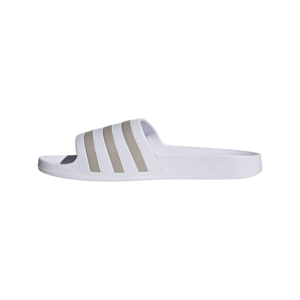 adidas Adilette Aqua slippers wit/goud | wehkamp