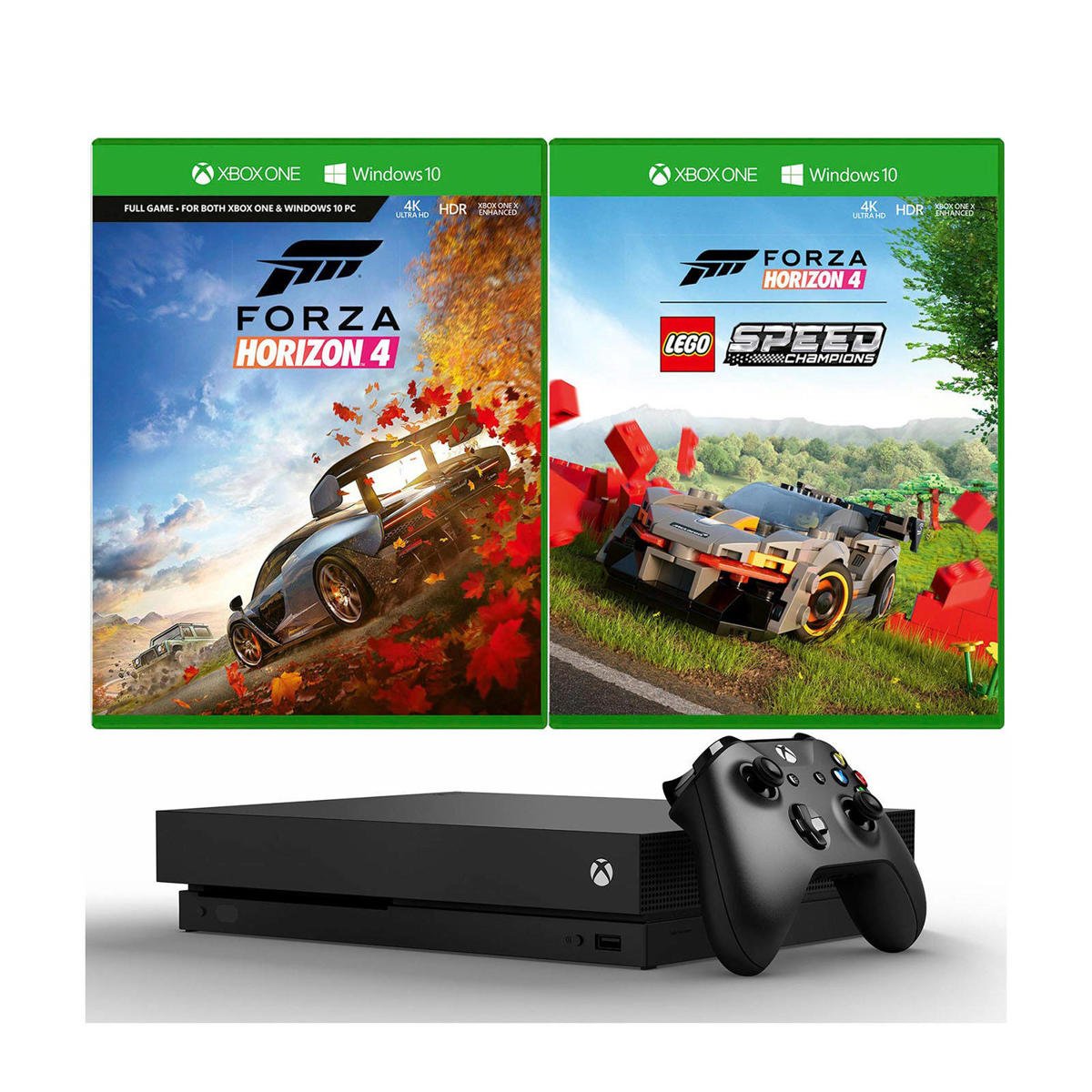 Robijn Spelen met Marco Polo Microsoft Xbox One X 1 TB console + Forza Horizon 4 LEGO Speed Champions |  wehkamp