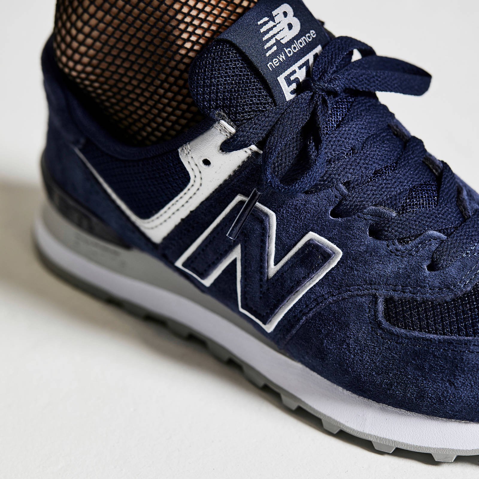 new balance donkerblauw