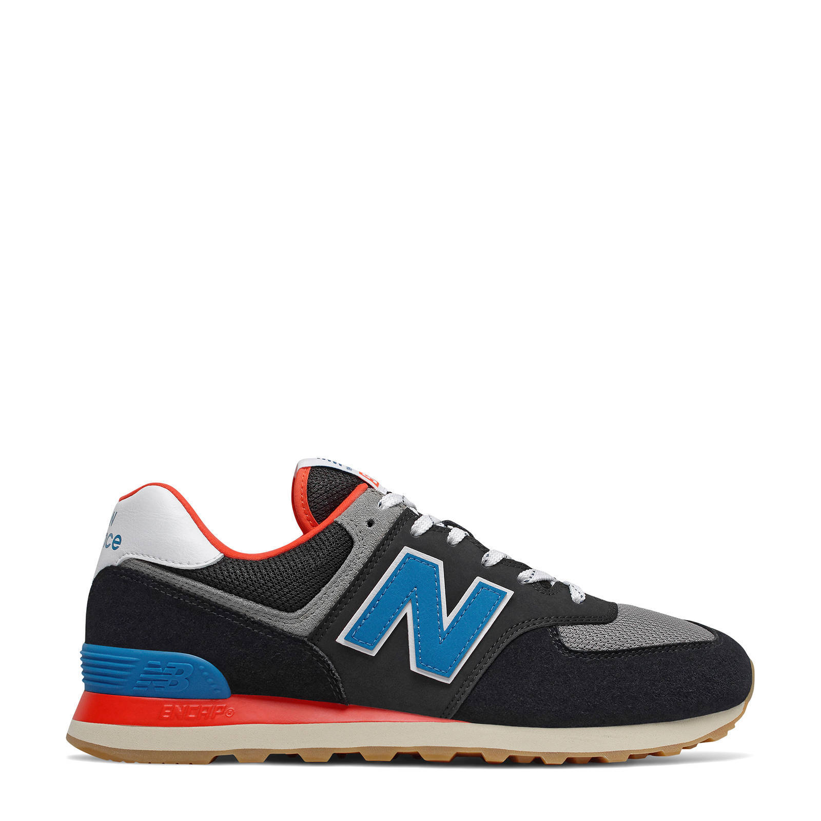 new balance grijs blauw