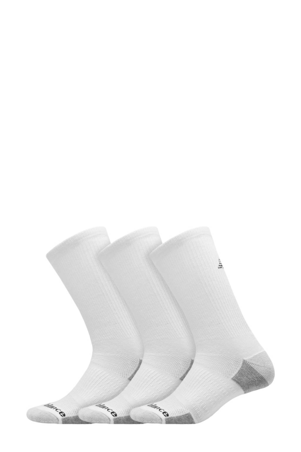 New Balance sportsokken (set van 3 paar), Wit