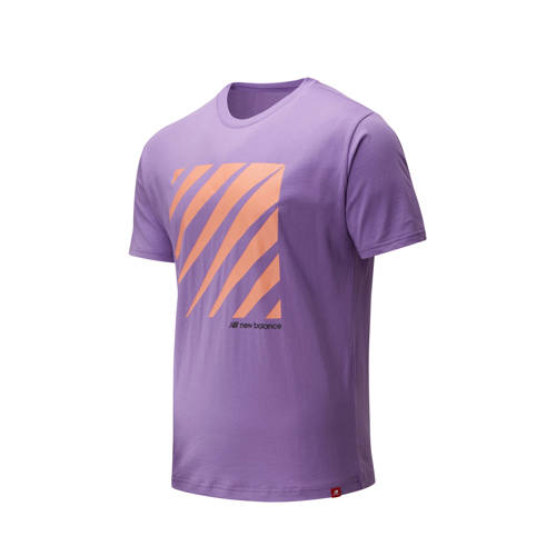New Balance T-shirt paars