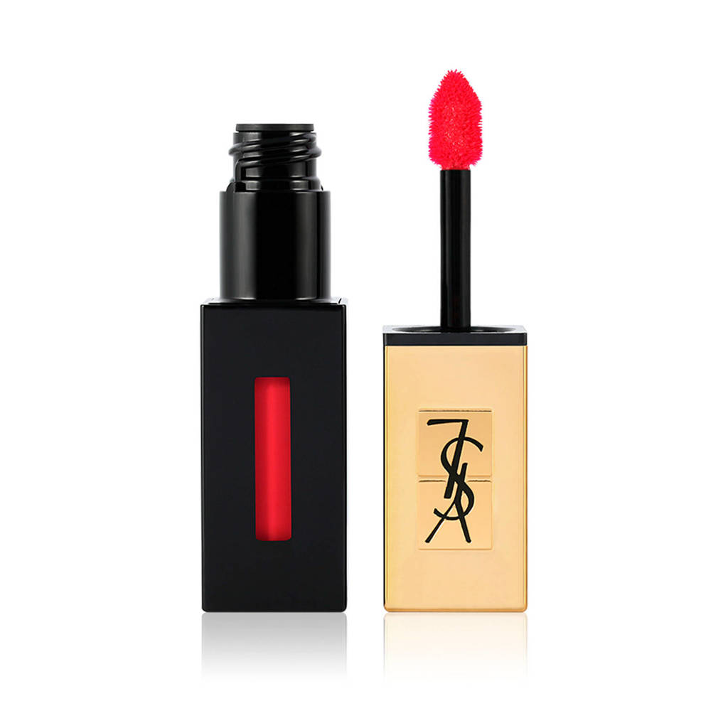 Yves Saint Laurent Rouge Pur Couture Vernis À Lèvres Glossy - 47 Carmin Tag
