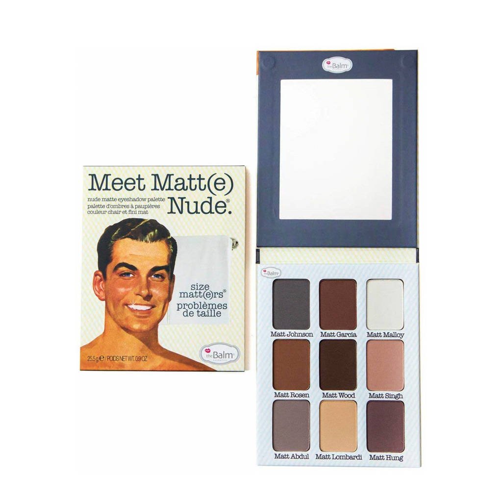 The Balm Meet Matte oogschaduw palette- Nude