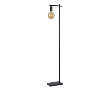 LEANNE - Vloerlamp - 1xE27 - Zwart