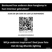 thumbnail: Lucide JULIUS - Hanglamp - Ø 28 cm - 1xE27 - Fumé