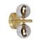 Lucide TYCHO - Wandlamp - 2xG9 - Mat Goud / Messing