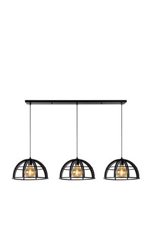 DIKRA - Hanglamp - Ø 40 cm - 3xE27 - Zwart