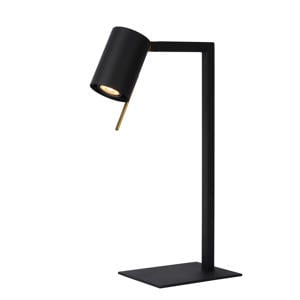LESLEY - Bureaulamp - 1xGU10 - Zwart
