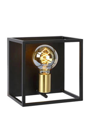 RUBEN - Wandlamp - 1xE27 - Zwart 