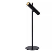 thumbnail: Lucide PHILON - Tafellamp - Ø 13 cm - LED Dimb. - 1x4,5W 3000K - Zwart