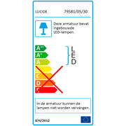 thumbnail: Lucide PHILON - Tafellamp - Ø 13 cm - LED Dimb. - 1x4,5W 3000K - Zwart
