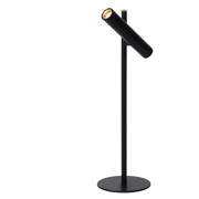 thumbnail: Lucide PHILON - Tafellamp - Ø 13 cm - LED Dimb. - 1x4,5W 3000K - Zwart