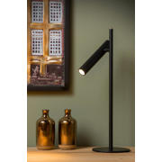 thumbnail: Lucide PHILON - Tafellamp - Ø 13 cm - LED Dimb. - 1x4,5W 3000K - Zwart