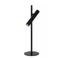 Lucide PHILON - Tafellamp - Ø 13 cm - LED Dimb. - 1x4,5W 3000K - Zwart