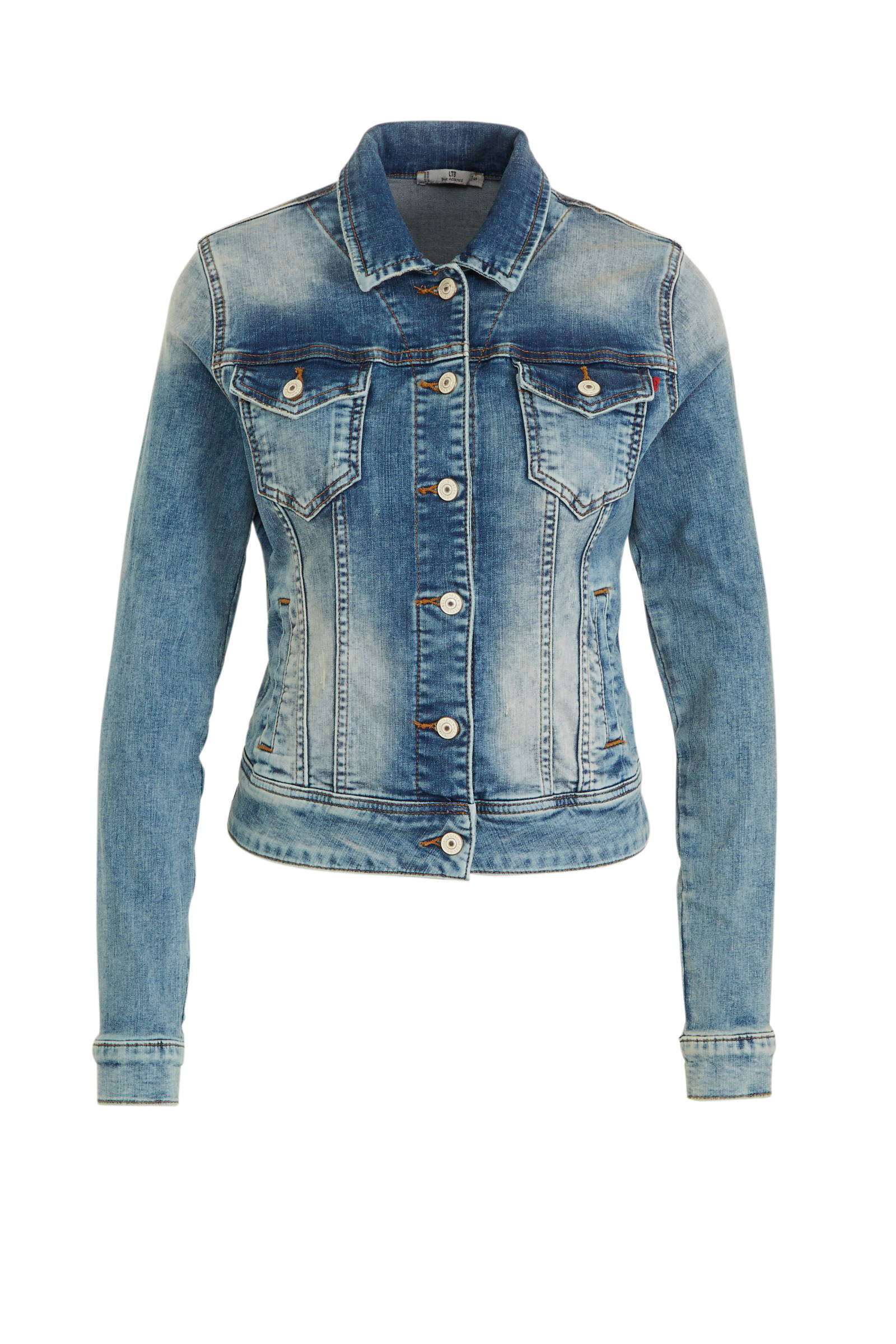 LTB spijkerjasje Dean X akis wash | wehkamp