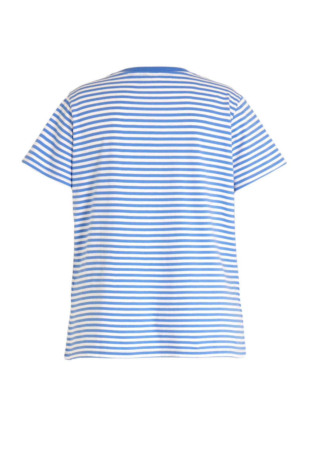 Wonderlijk Levi's Plus gestreept T-shirt blauw/wit | wehkamp LD-21