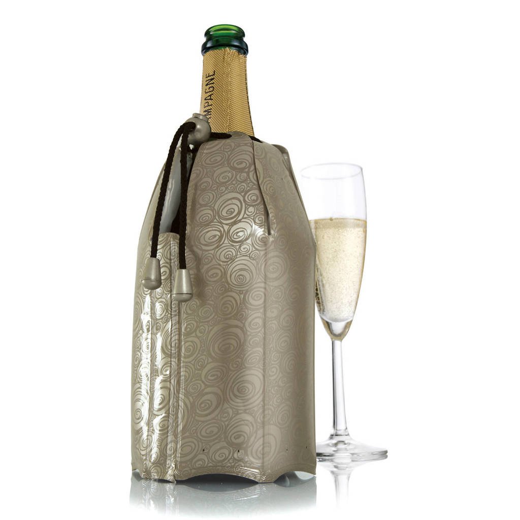 Vacuvin champagnekoeler, Goudkleurig