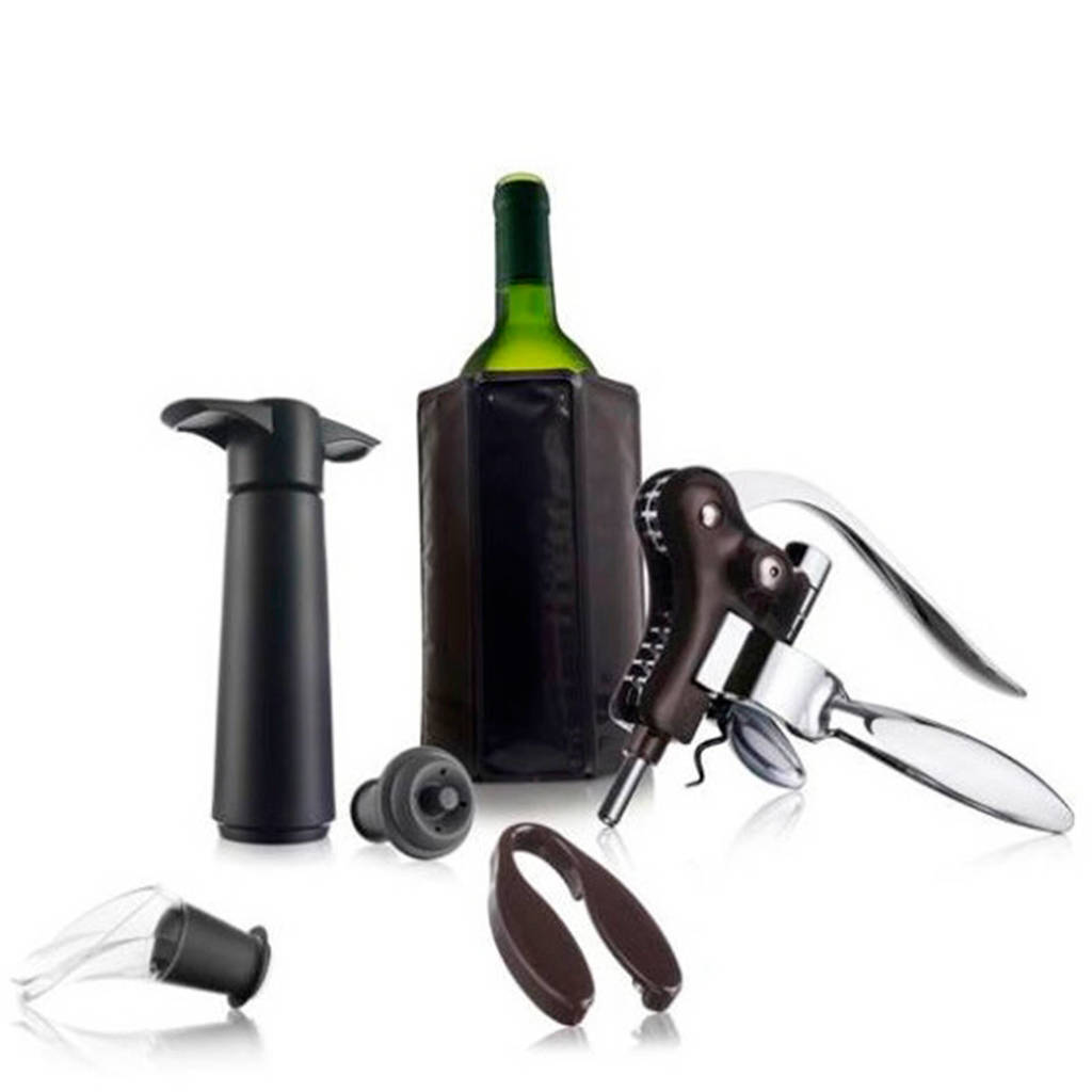 Vacuvin Professional wijnset, Zwart