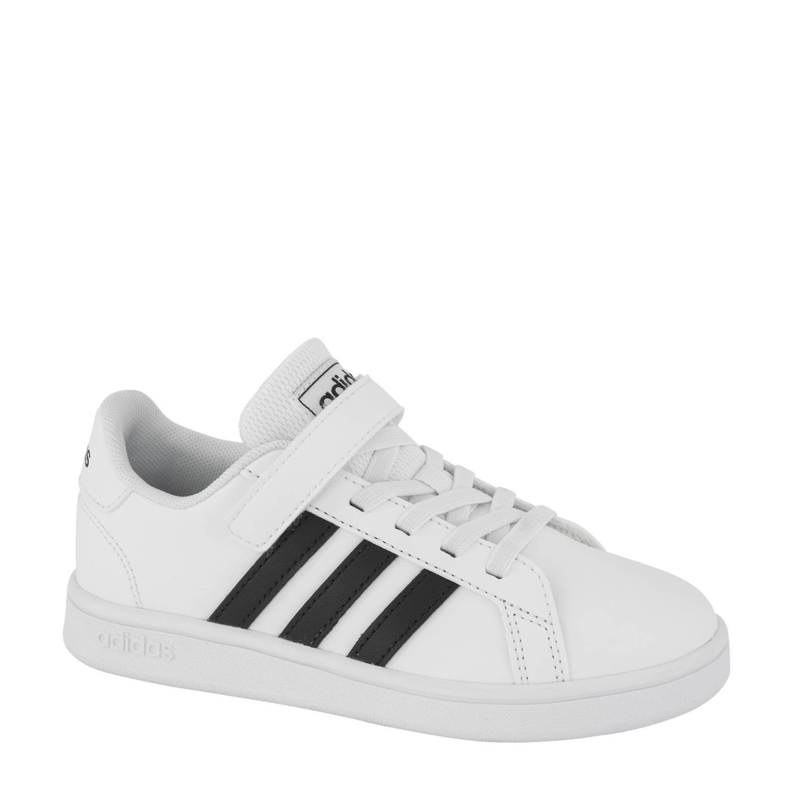 adidas Grand Court sneakers wit/zwart | wehkamp adidas Grand Court sneakers wit/zwart | wehkamp