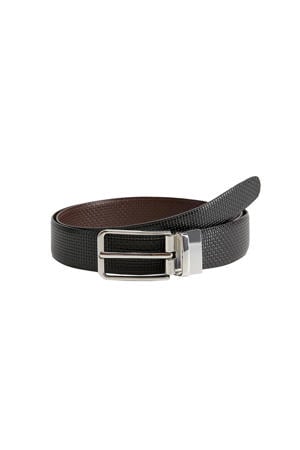 leren riem zwart