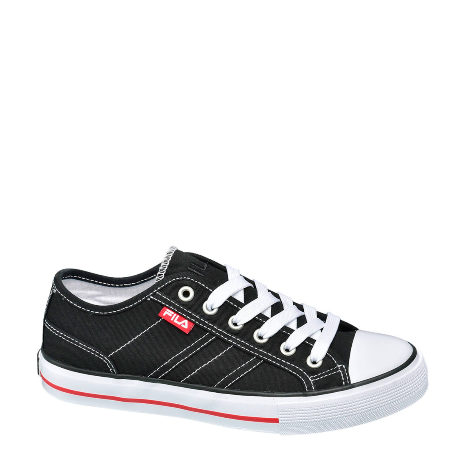 Fila sneakers dames online zwart