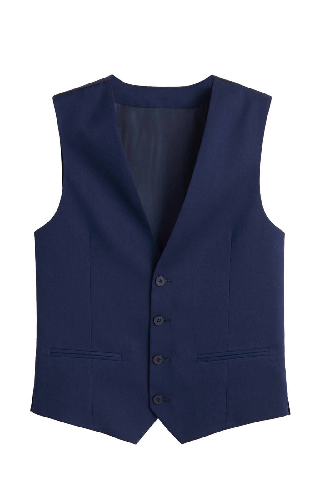 Mango Man gilet middenblauw