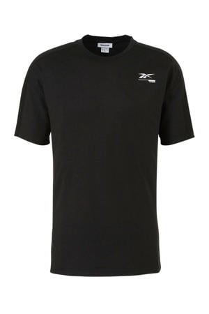 sport T-shirt zwart/wit