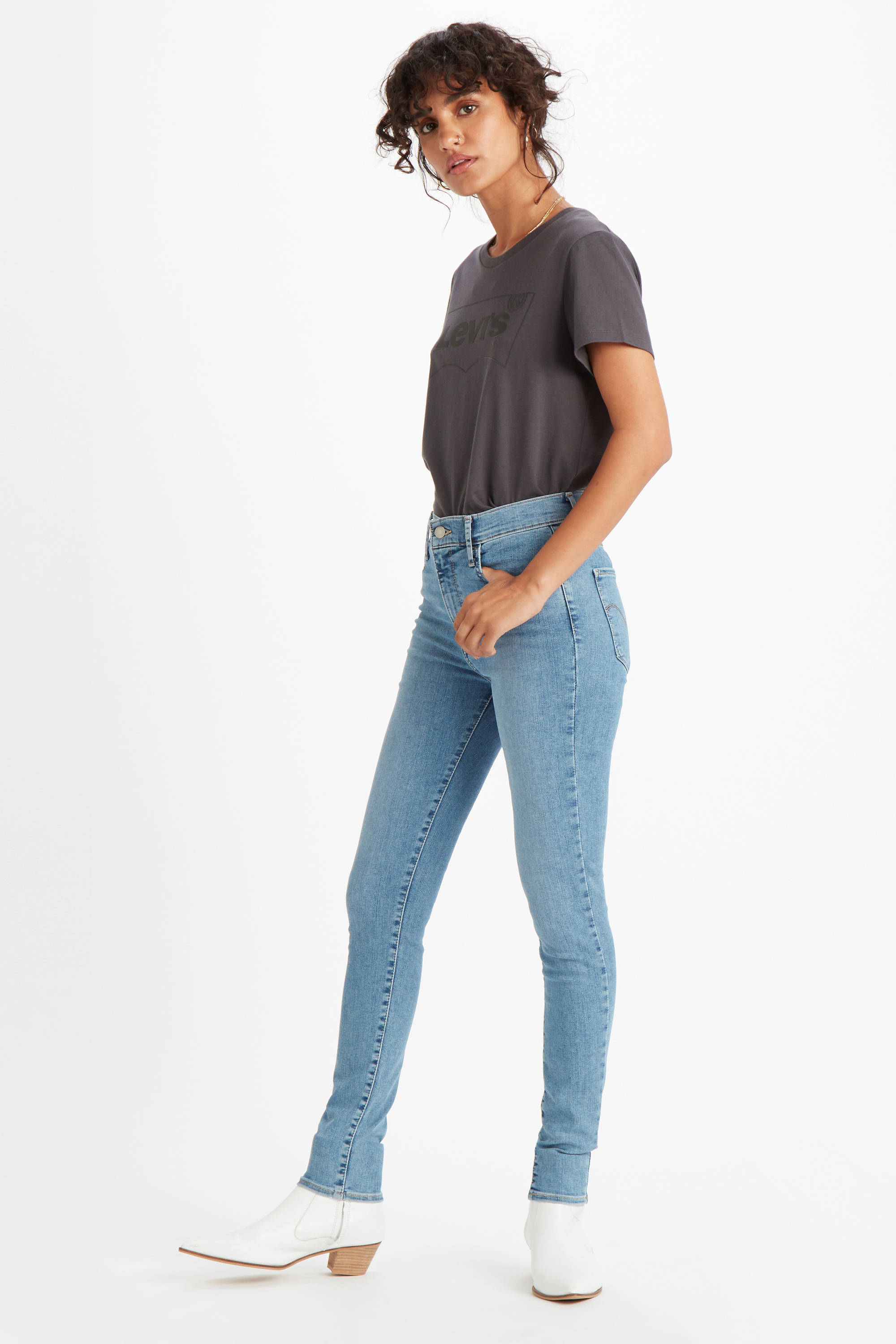 Levi's 720 high waist skinny jeans velocity squared | wehkamp