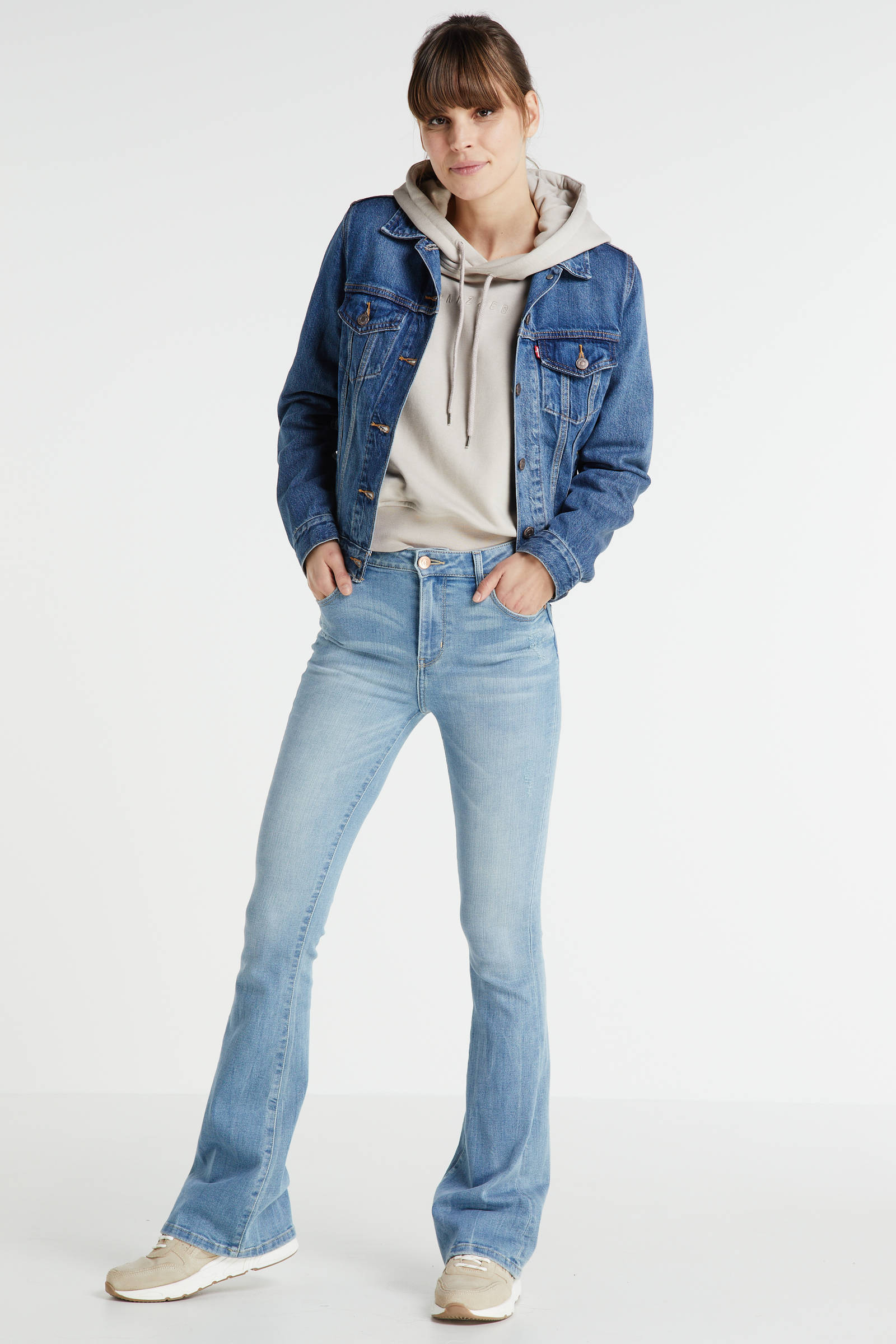 Levi's spijkerjasje Original Trucker blauw | wehkamp