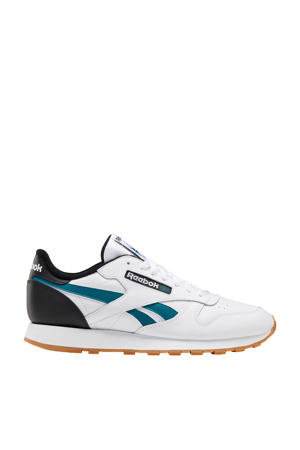 Classic Leather sneakers wit/blauw/zwart