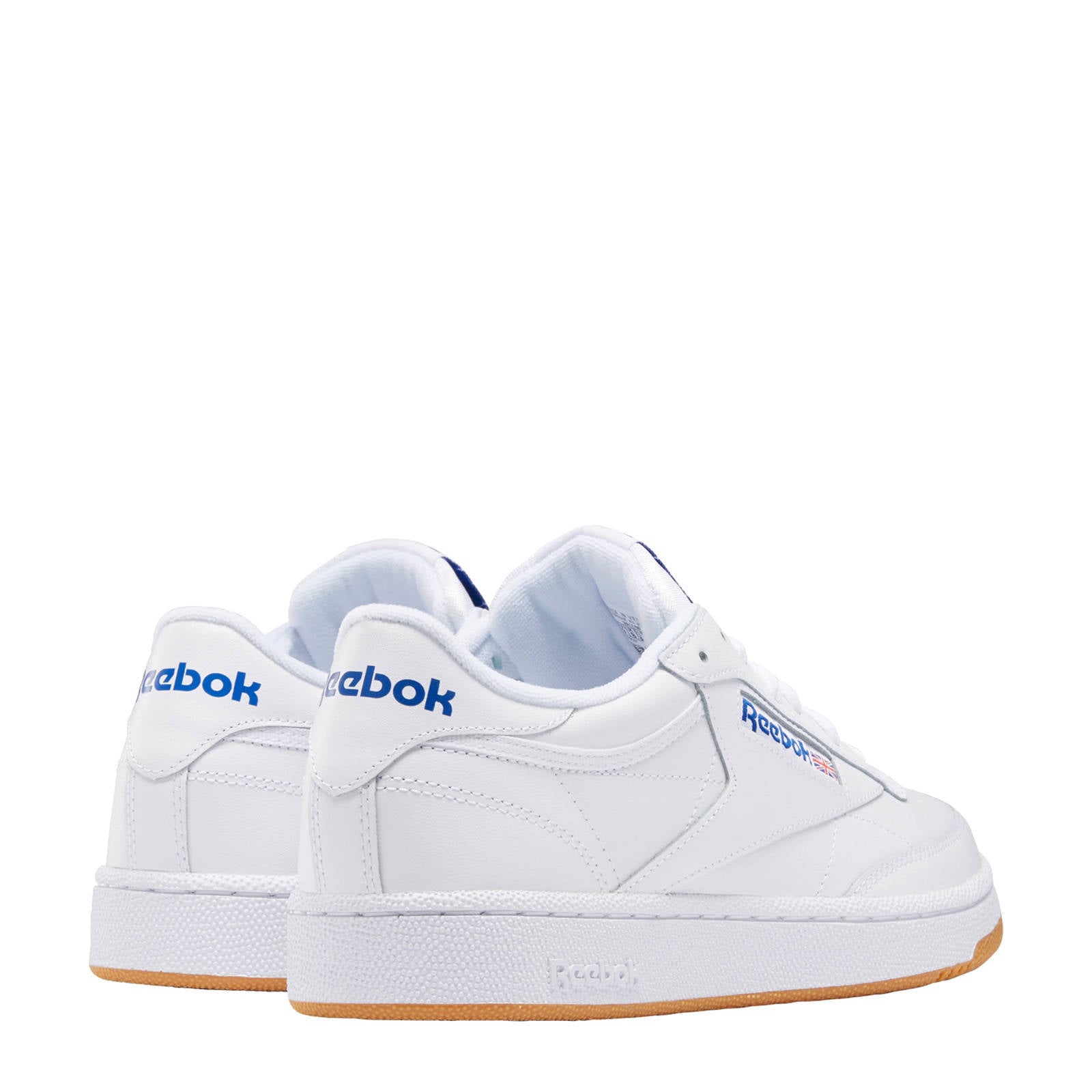 Reebok Classics Club C 85 sneakers wit/blauw | wehkamp