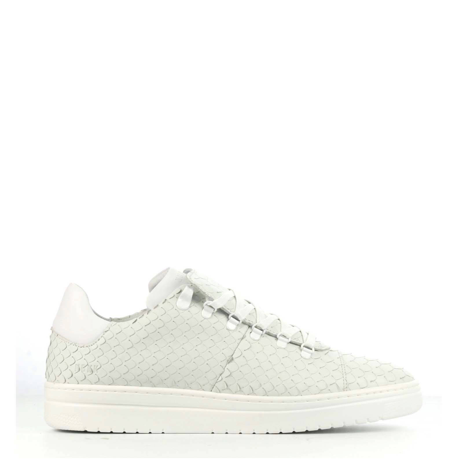 Nubikk Yeye Python leren sneakers slangenprint wit | wehkamp