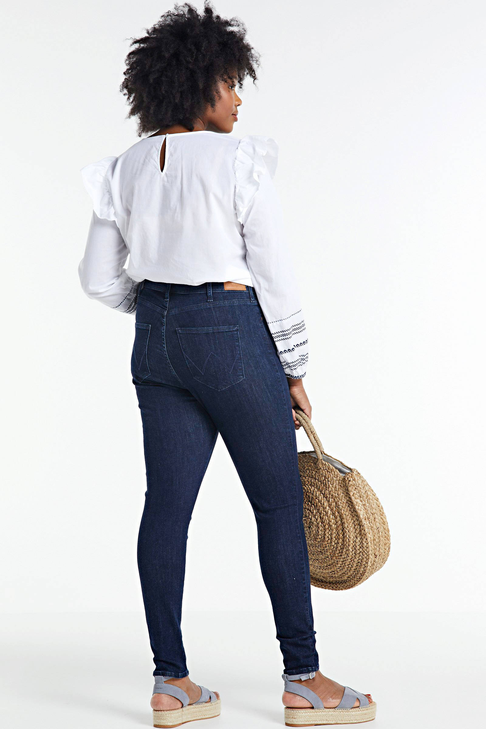 Sacha suède plateau sandalen lichtblauw | wehkamp