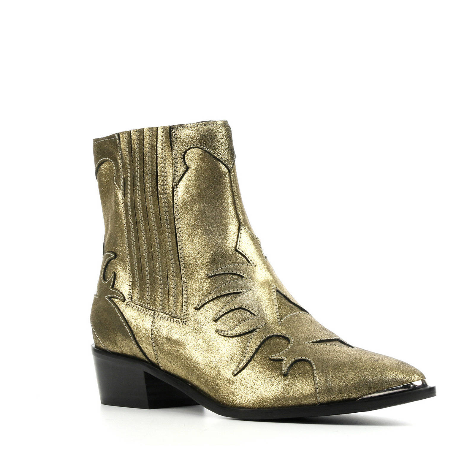 Toral 10770 leren chelsea boots goud | wehkamp