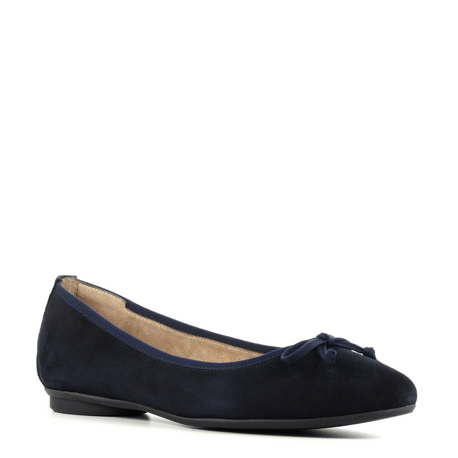 Paul Green 2598 suède ballerina's blauw | wehkamp