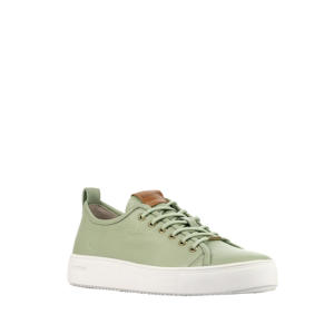 PL97ld leren sneakers groen