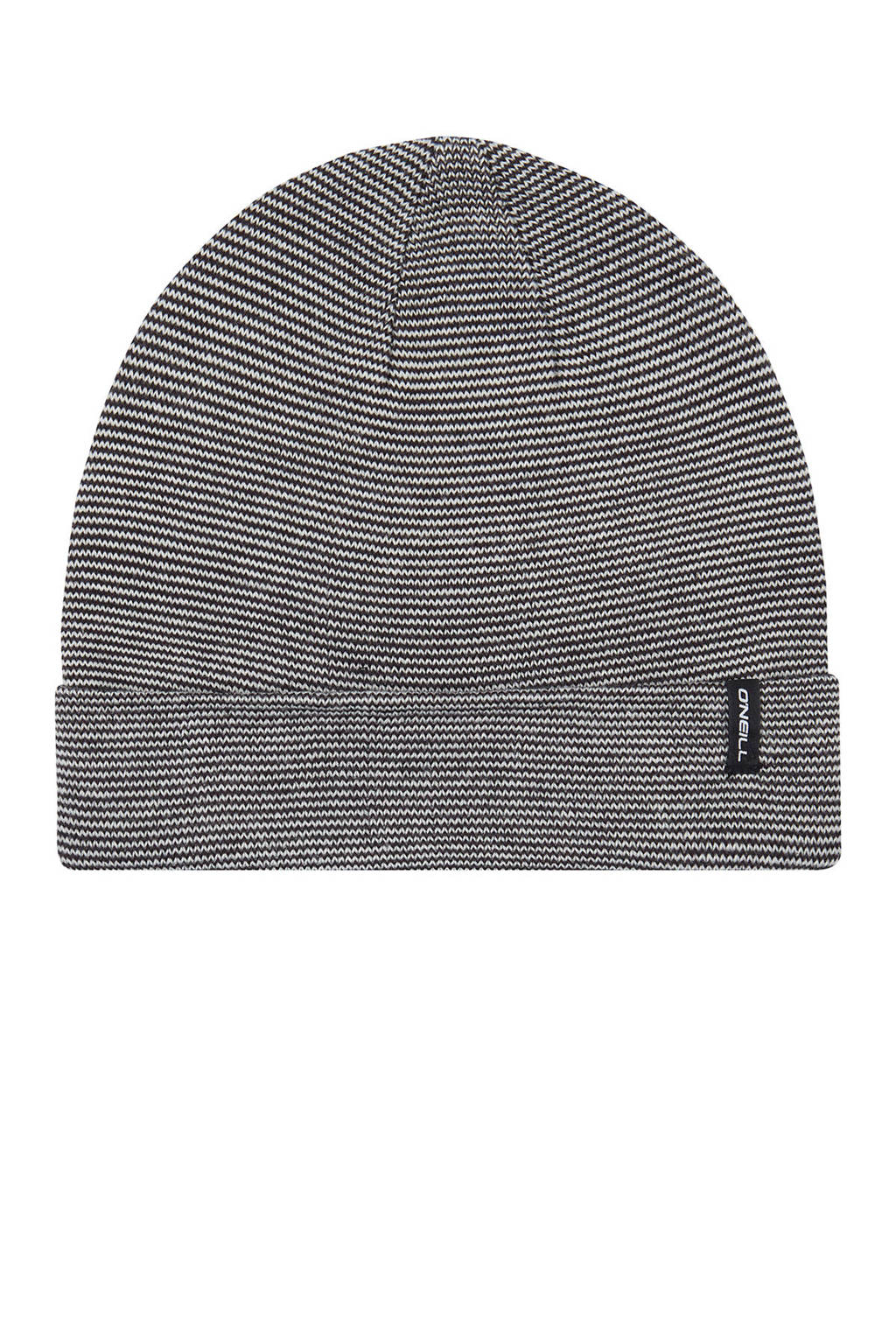 WE Fashion beanie zwart, Black Uni
