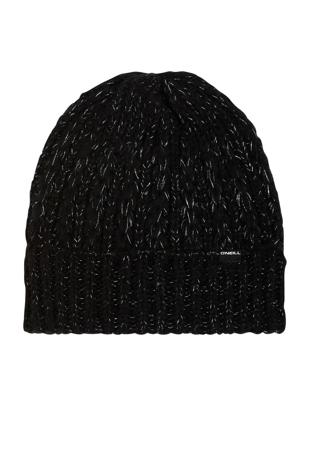 O'Neill muts met lurex zwart, Black Uni
