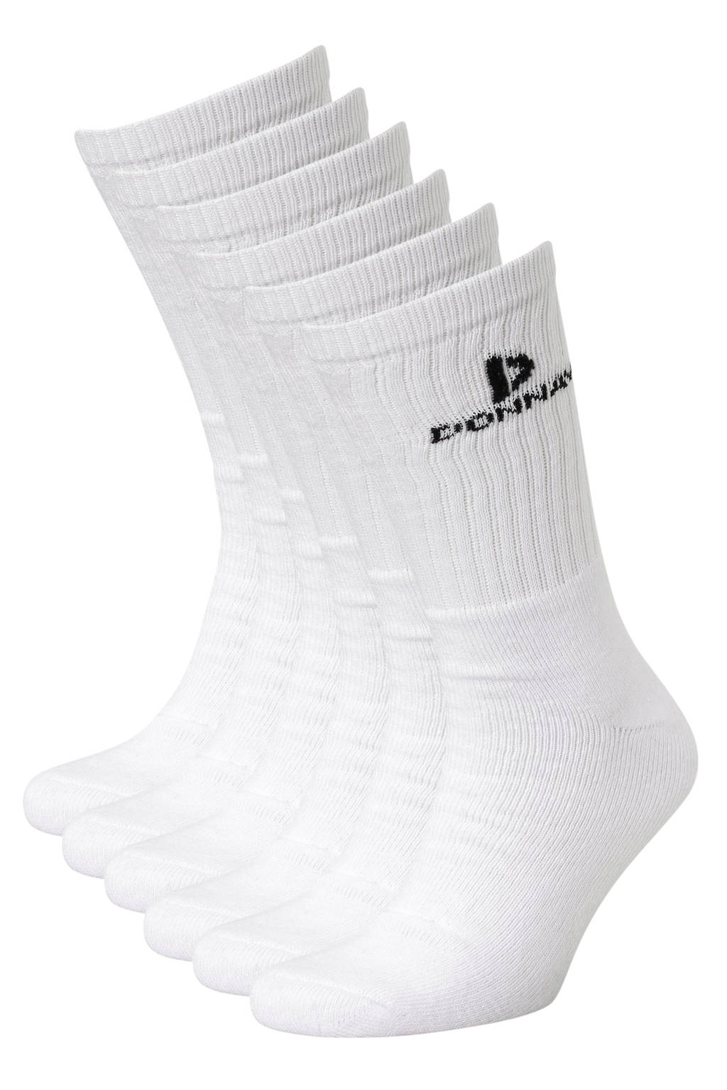 Donnay sportsokken - set van 6 wit, Wit