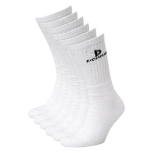sportsokken - wit (set van 6)