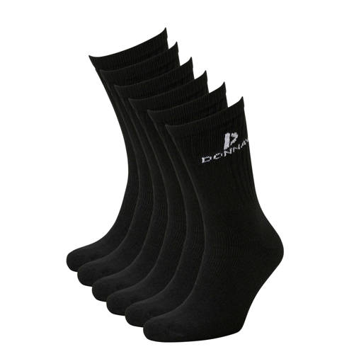 Donnay sokken - set van 6 zwart