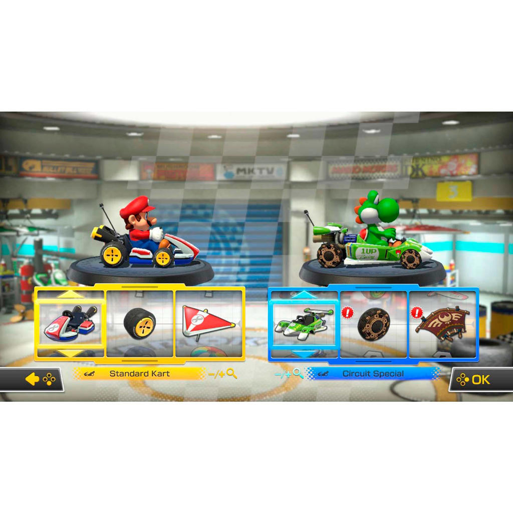 Nintendo Switch + Mario Kart 8 Deluxe bundel (rood/blauw) wehkamp