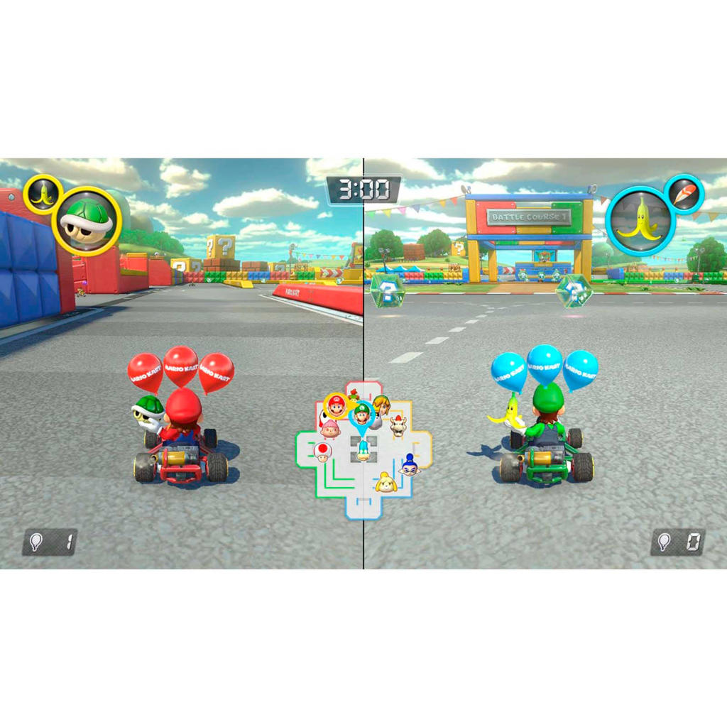Nintendo Switch + Mario Kart 8 Deluxe bundel (rood/blauw) wehkamp