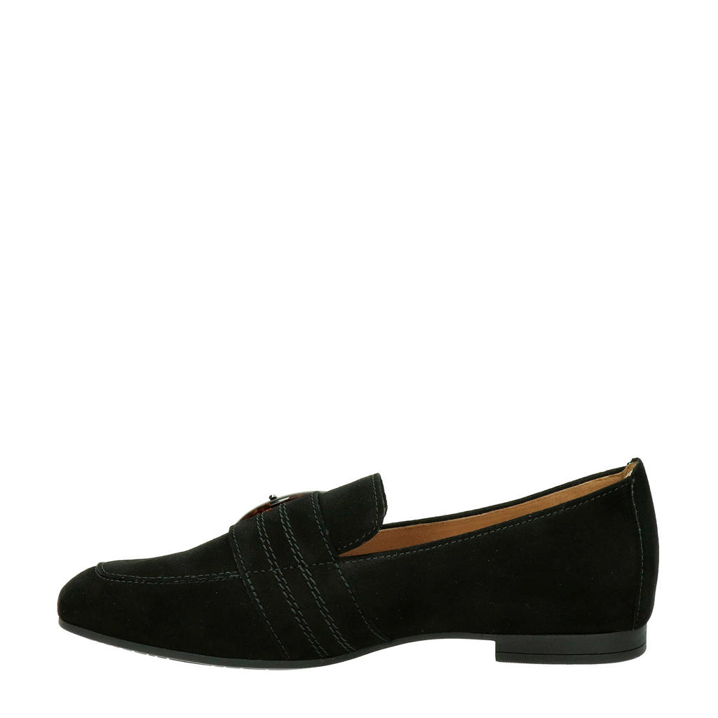 gabor suede loafers