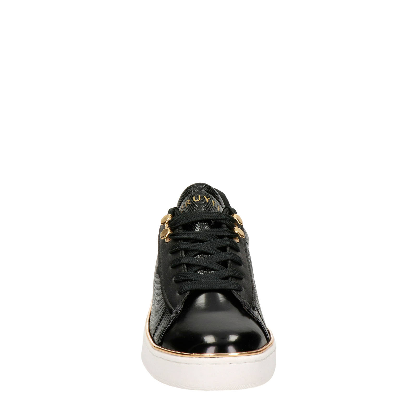 Cruyff Challenge sneakers zwart/goud | wehkamp